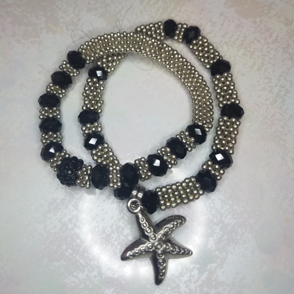 Starfish bracelet duo